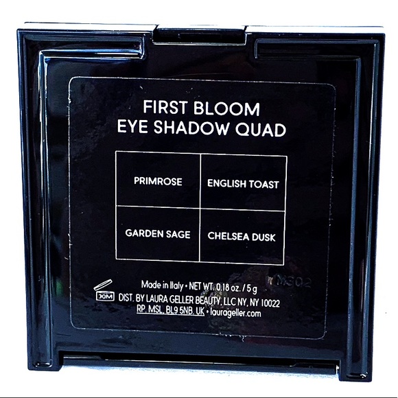 GOODIE BOX  Laura Geller First Bloom Eye Shadow Quad 2X Coconut Glow Shine Color - Picture 6 of 12